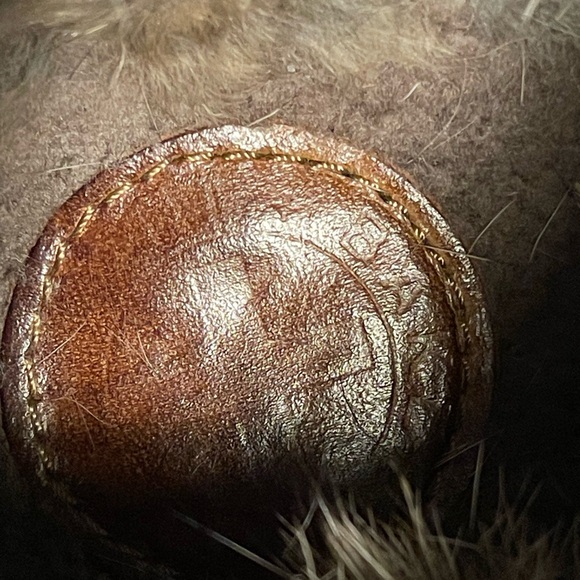 Fiorentini+Baker LEVANZO NERO Brown Suede Boots 3 Straps w/ Gold Buckles - Picture 9 of 16